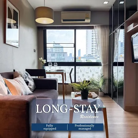 Tropical Modern 1Br - Ultra Fast Wifi - Thong Lo Apartment