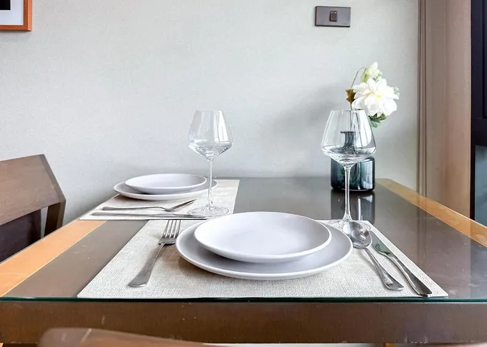 Apartamento Tropical Modern 1br - Ultra Fast Wifi - Thong Lo Bangkok
