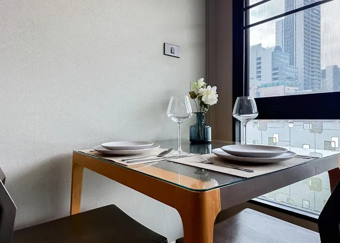 Apartamento Tropical Modern 1br - Ultra Fast Wifi - Thong Lo Bangkok