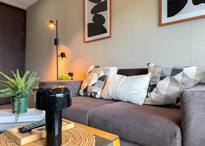 Tropical Modern 1br - Ultra Fast Wifi - Thong Lo *
