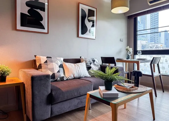 Tropical Modern 1br - Ultra Fast Wifi - Thong Lo Apartamento