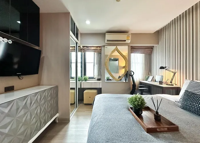 Tropical Modern 1br - Ultra Fast Wifi - Thong Lo Bangkok